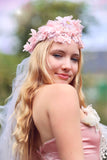 Bustier Corset Set - Blush Top  & Tulle Skirt - Aria