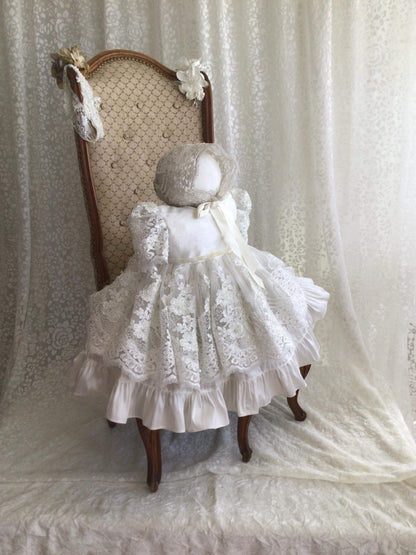 Christening Dress Silk - Dorothy