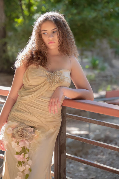 Wedding Silk Dress - Alma