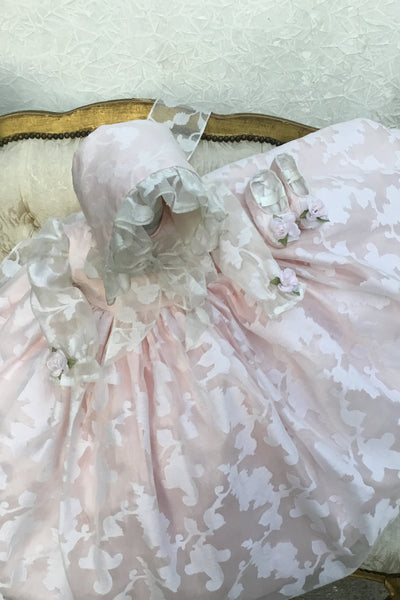 Eleanor Baptism Silk Gown  - Heirloom Christening Gown
