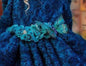 Royal Blue Flower Girl Dress - Nyla