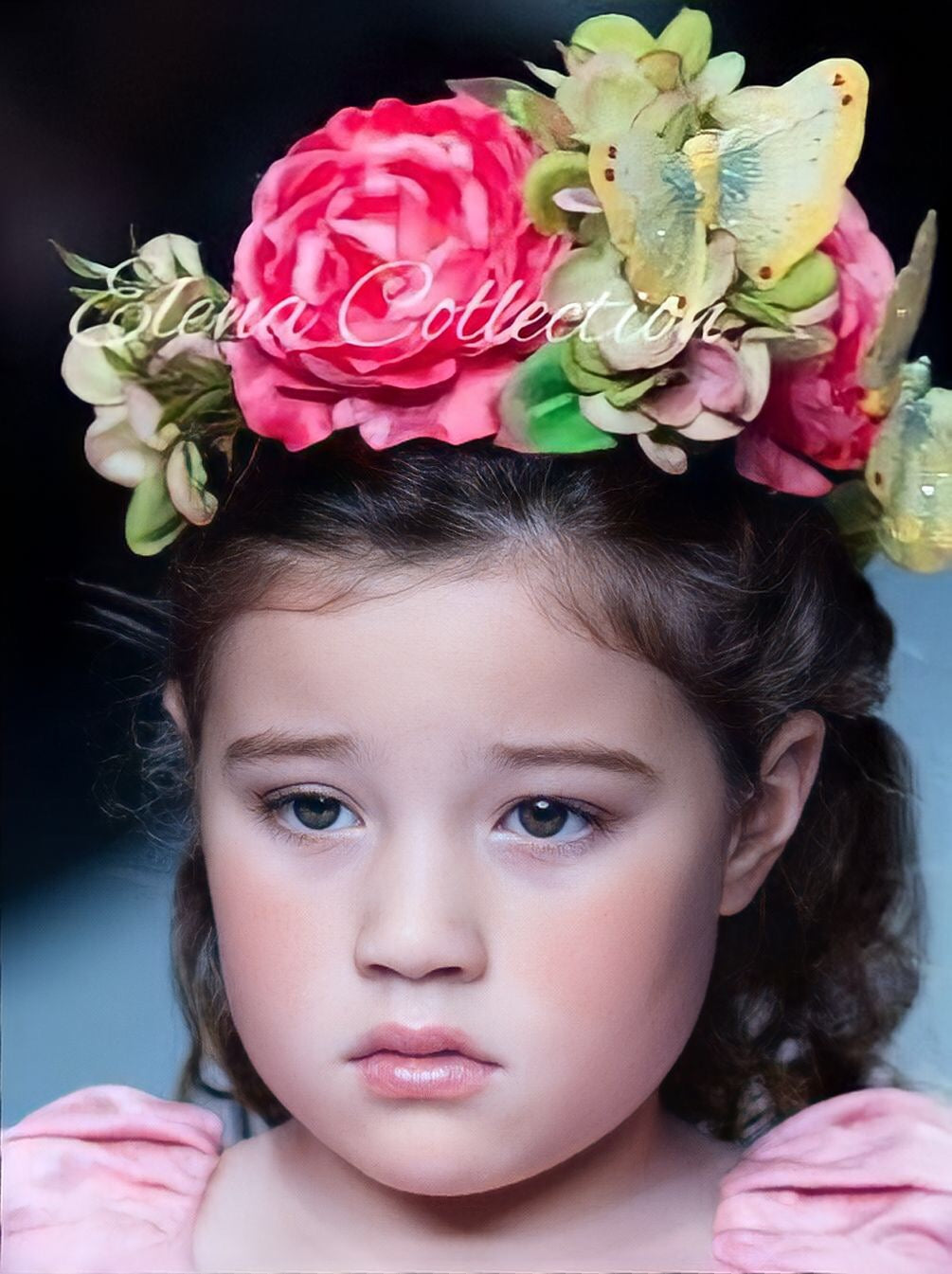 Flower Girl Crown - Headband - Donna