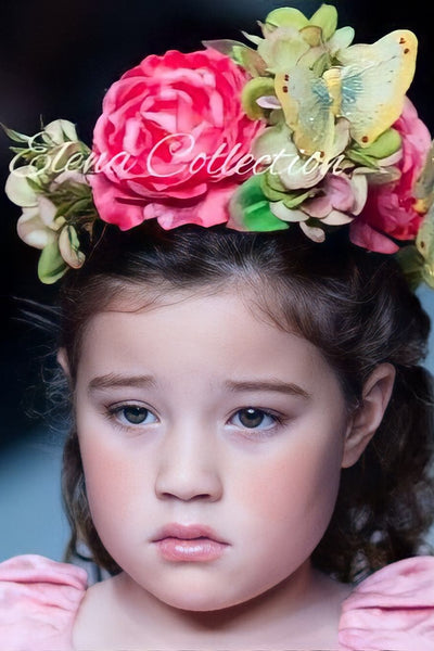 Flower Girl Crown - Headband - Donna