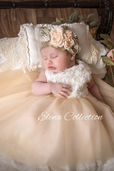First Birthday Baby Dress - Julie