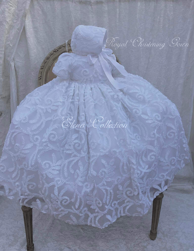 Blanca  - Heirloom Christening Gown