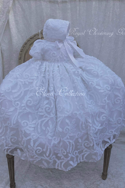 Blanca  - Heirloom Christening Gown