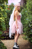 Bustier Corset Set - Blush Top  & Tulle Skirt - Aria