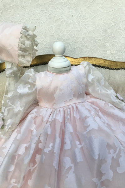 Eleanor Baptism Silk Gown  - Heirloom Christening Gown