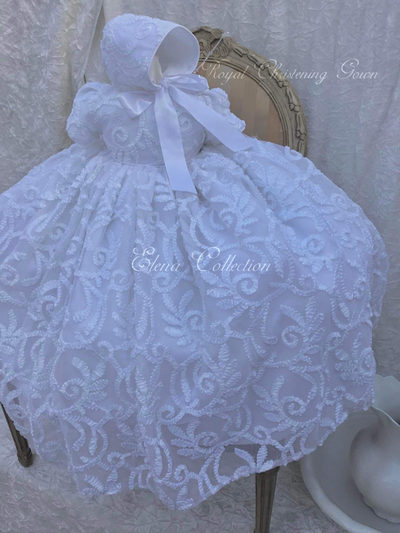 Blanca  - Heirloom Christening Gown