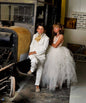 Flower Girl Tulle Dress - Honey
