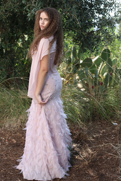 Blush Wedding Dress - Kaitlyn