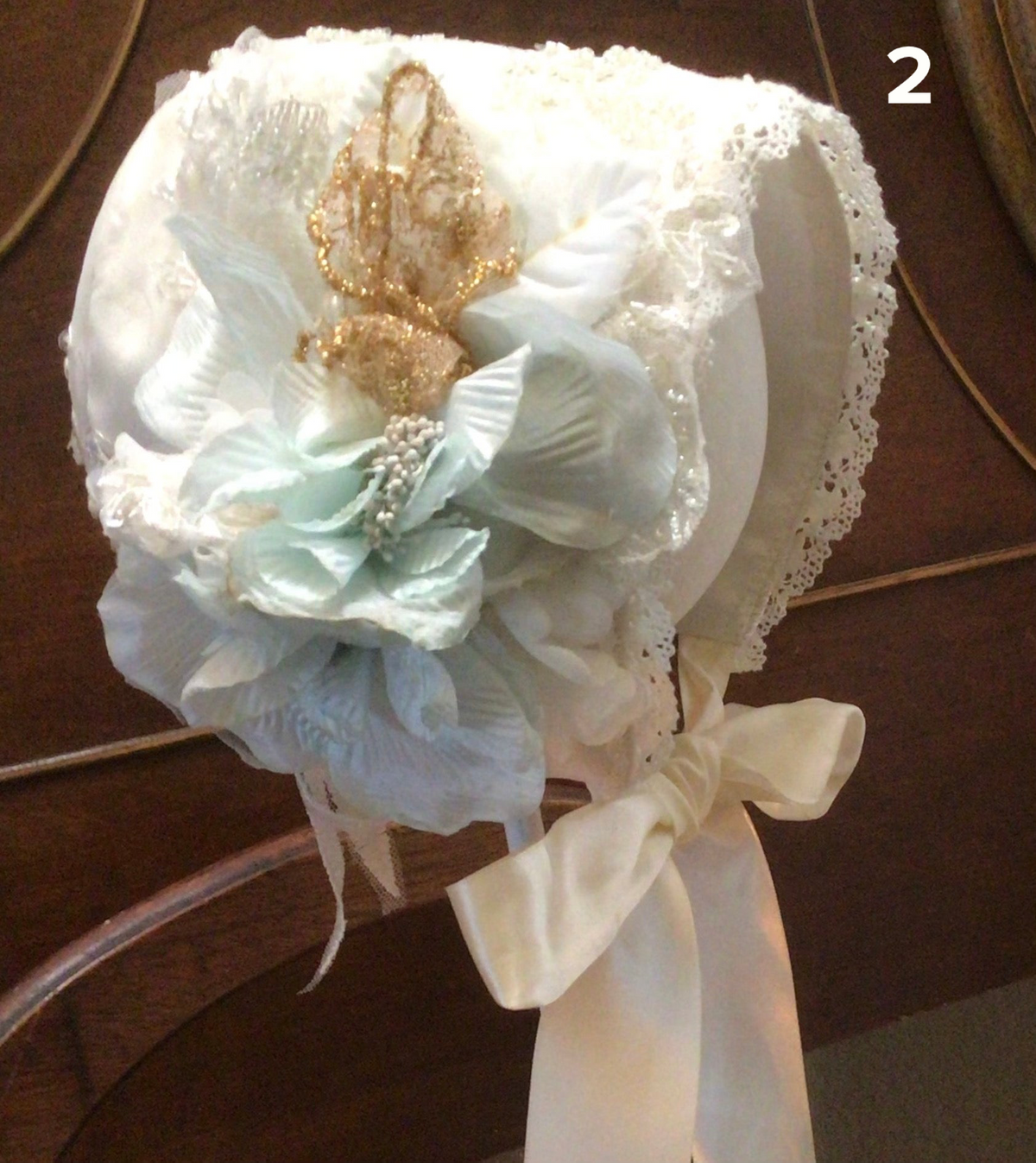 Christening Bonnets - Photo Props