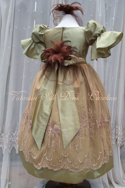 Flower Girl Silk Dress