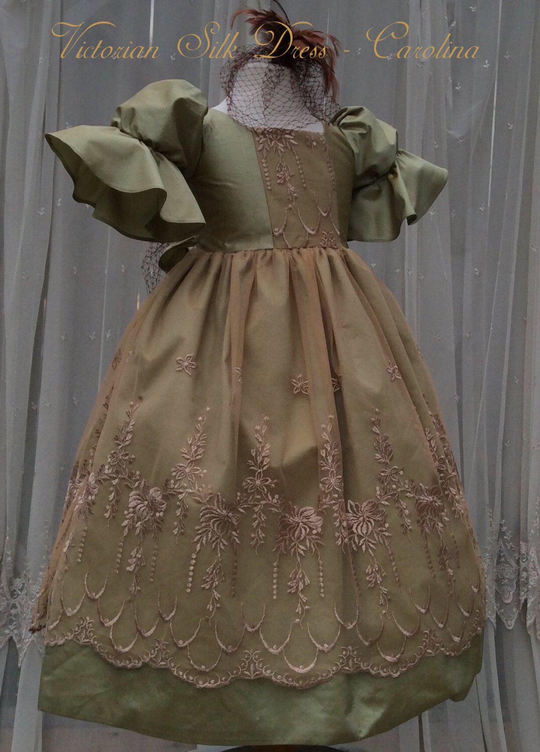 Victorian Flower Girl Dress - Carolina