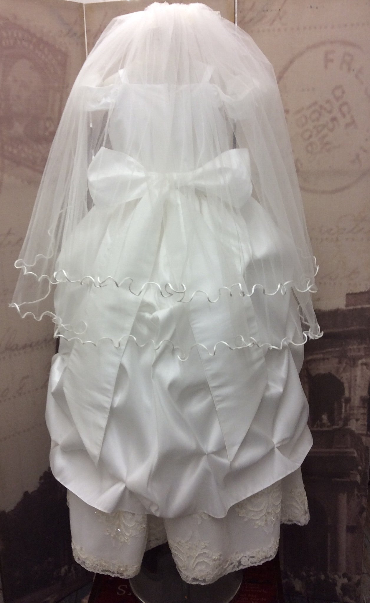 Communion dress-Victorian communion-flower girl-bridal-Paloma - ElenaCollection
 - 5