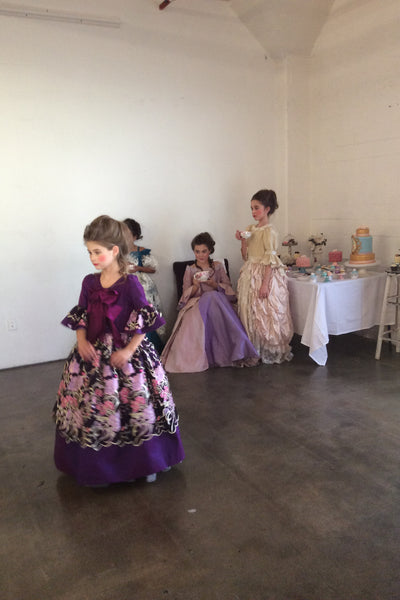 Victorian Silk Dress - Mia