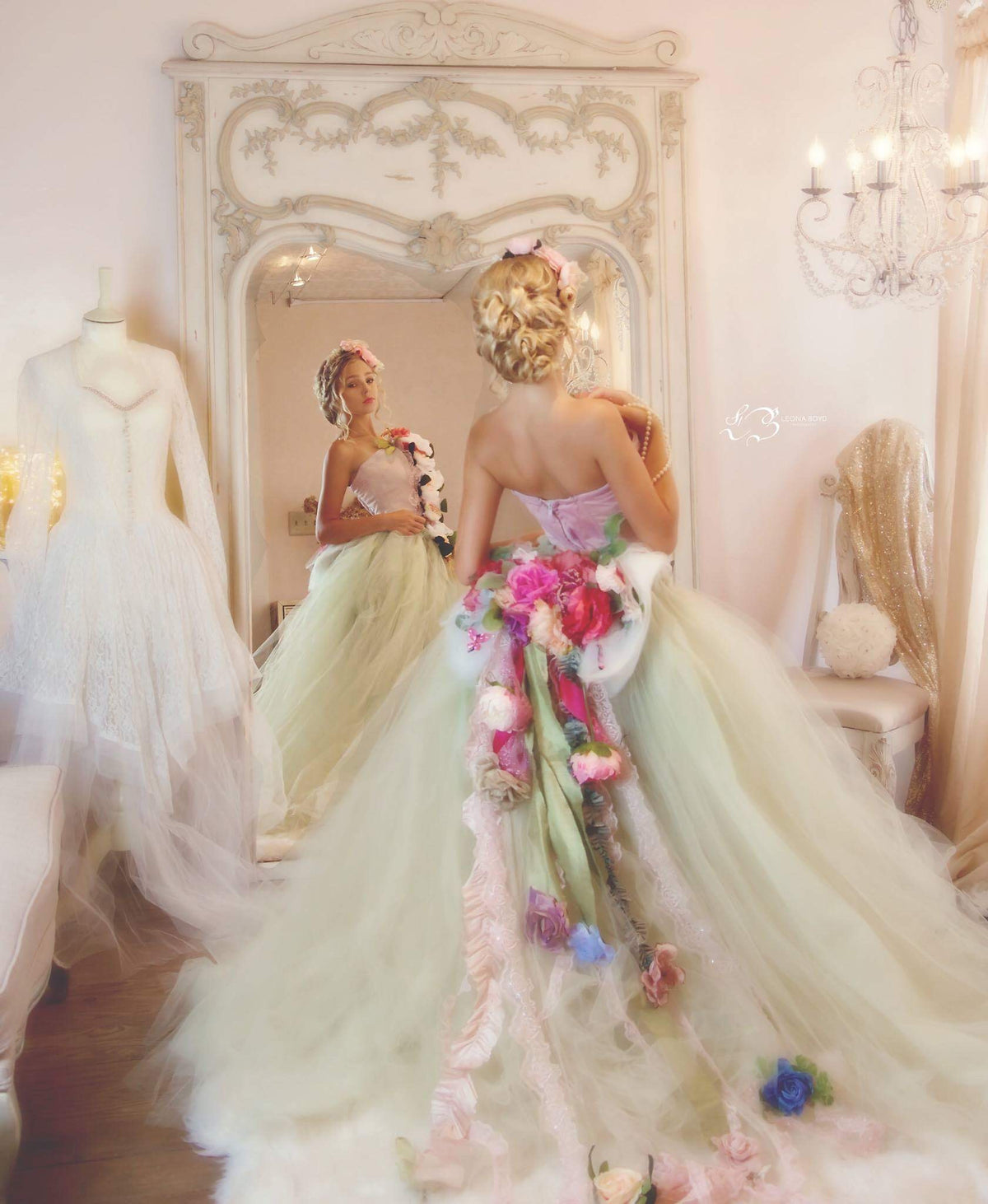 Bridal Tulle Skirt & Corset - Rachel