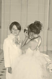 Flower girl tutu dress - photo prop - Rafaella