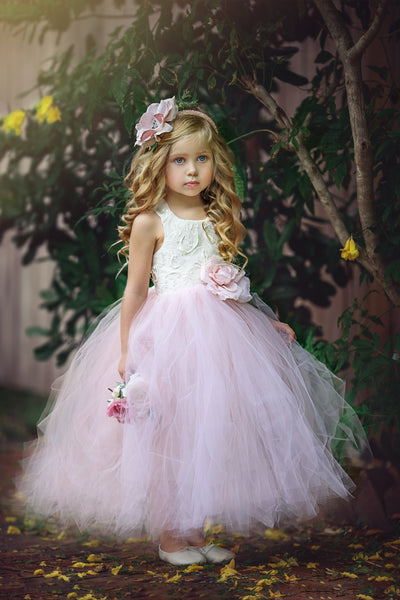 Flower Girl Tutu Dress - Rachelle
