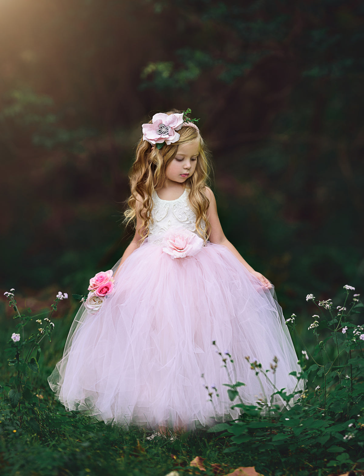 Flower Girl Tutu Dress - Rachelle
