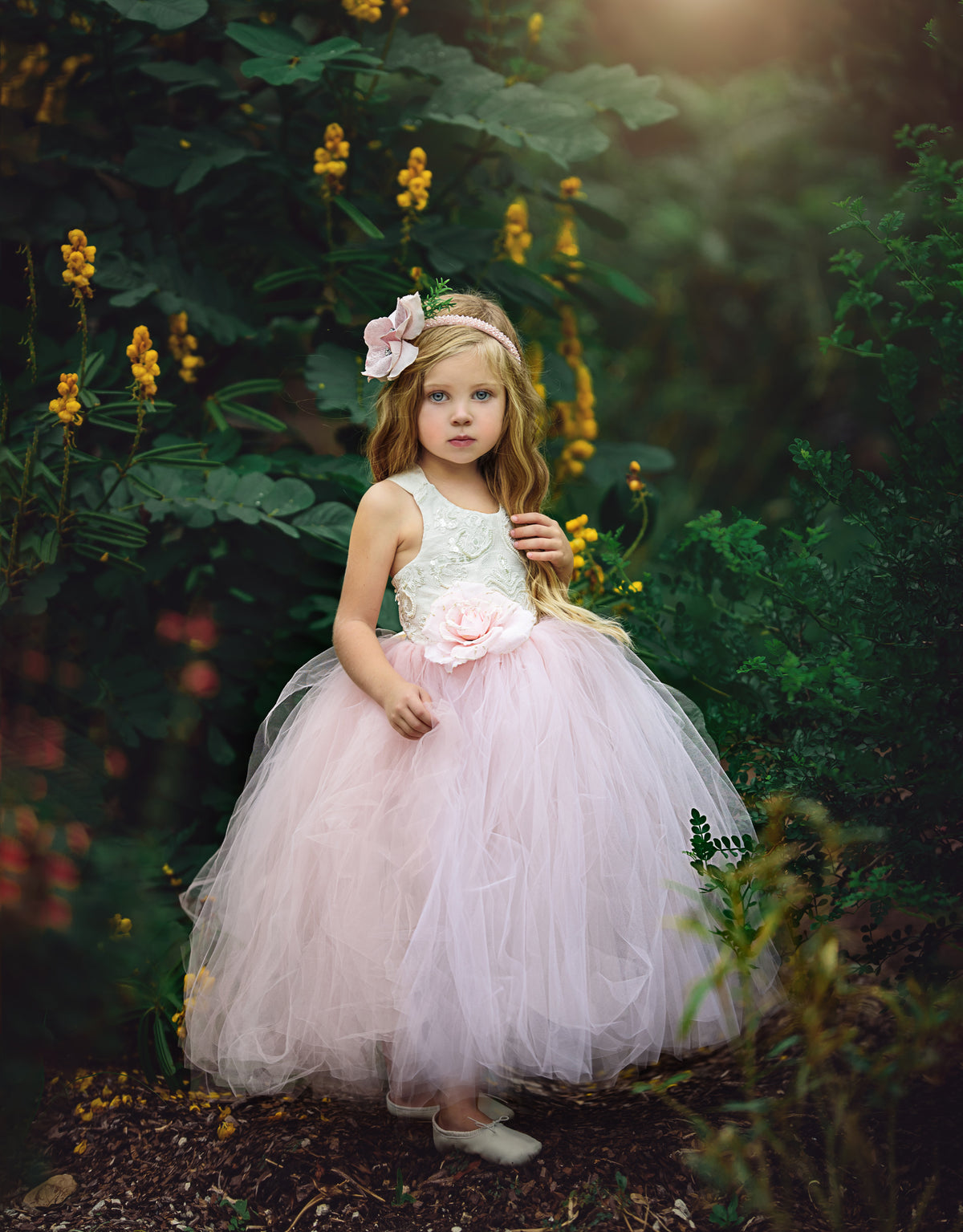 Flower Girl Tutu Dress - Rachelle