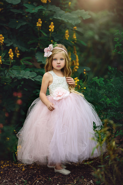 Flower Girl Tutu Dress - Rachelle