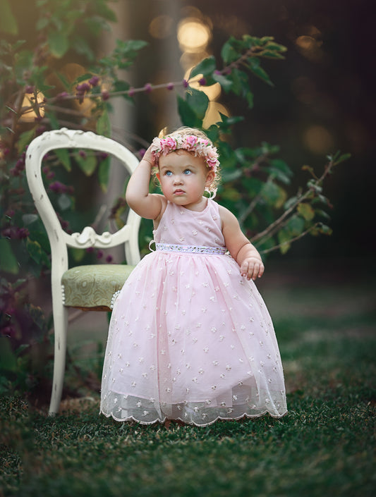 Pink Baby Dress - Claire #rts