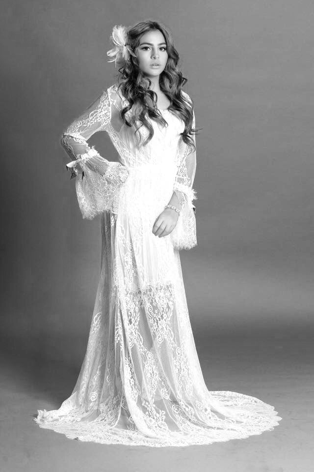 Bridal Lace Dress - Gaby