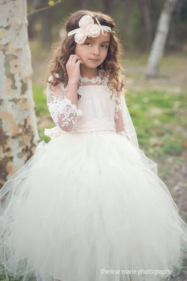 Candace - Communion Dress  - Heirloom Christening Gown