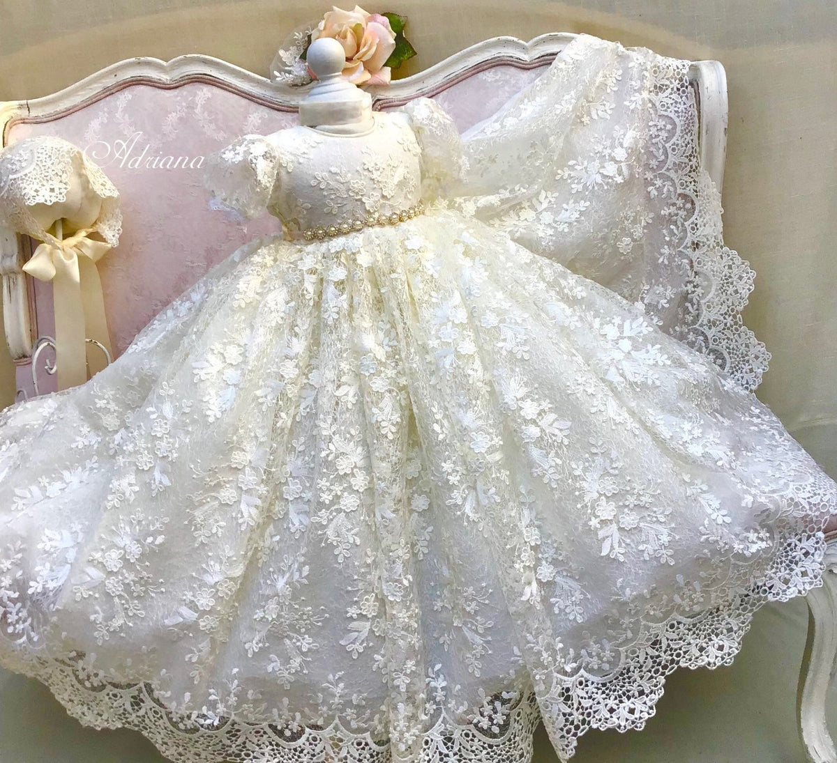 Christening Gown  - Adriana