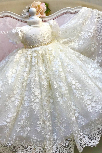 Adriana  - Heirloom Christening Gown