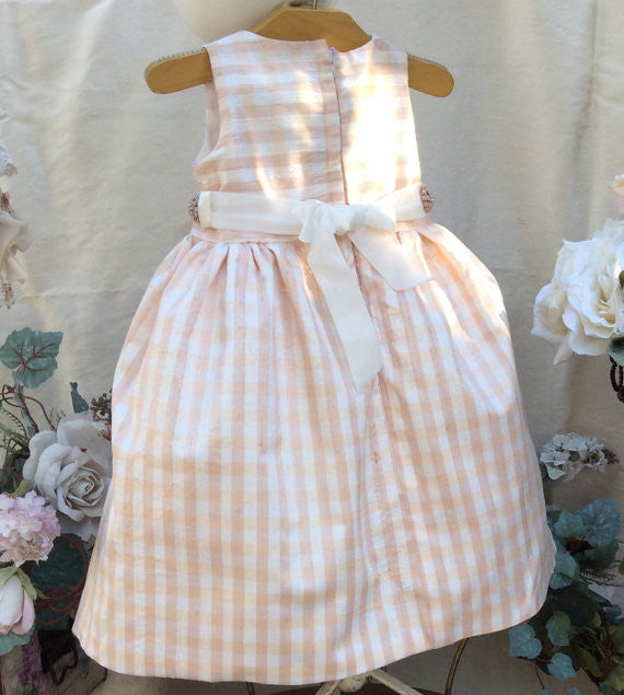Flower Girl Silk Dress-Alicia - ElenaCollection
 - 6