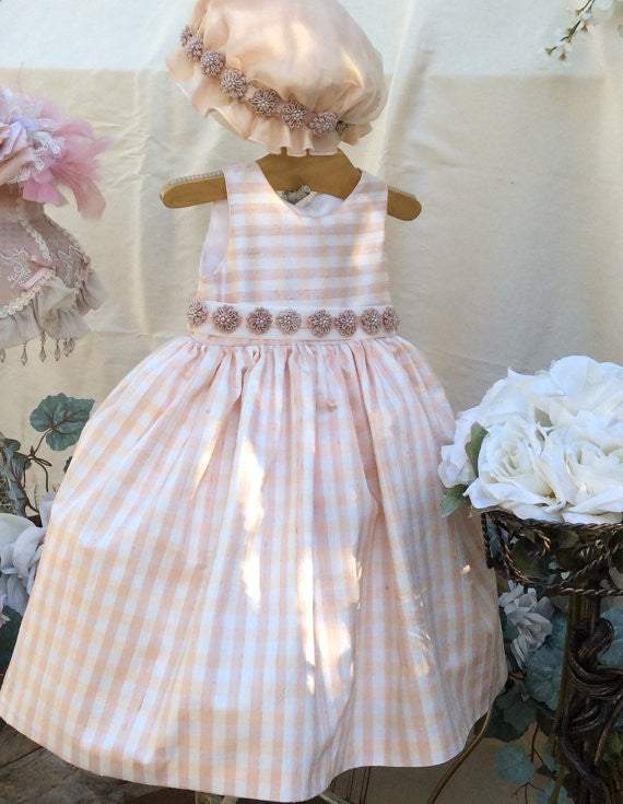 Flower Girl Silk Dress-Alicia - ElenaCollection
 - 2