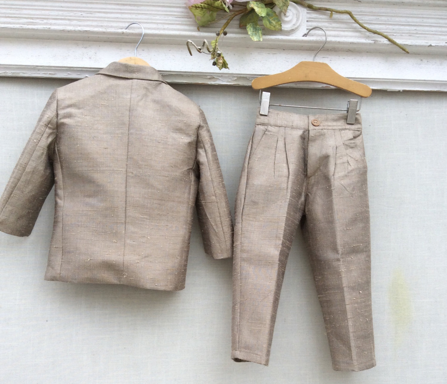 Ring Bearer Silk Suit VICTOR by Elena - ElenaCollection
 - 4