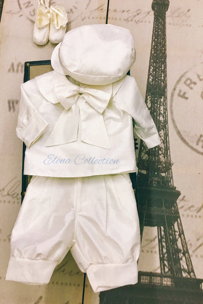 Christening Boy Suit - Sam  - Heirloom Christening Gown