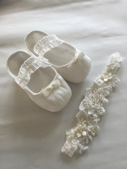White Christening Gown - Emily
