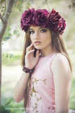 Head Piece- Flower crown - Edith