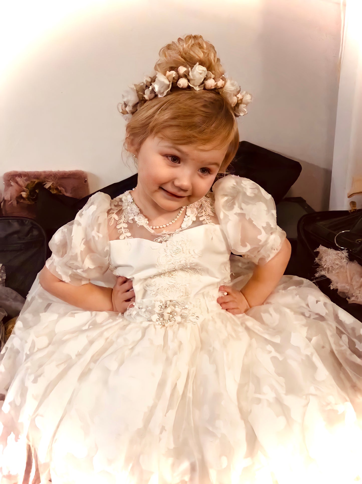 Christening Dress Silk -Faith