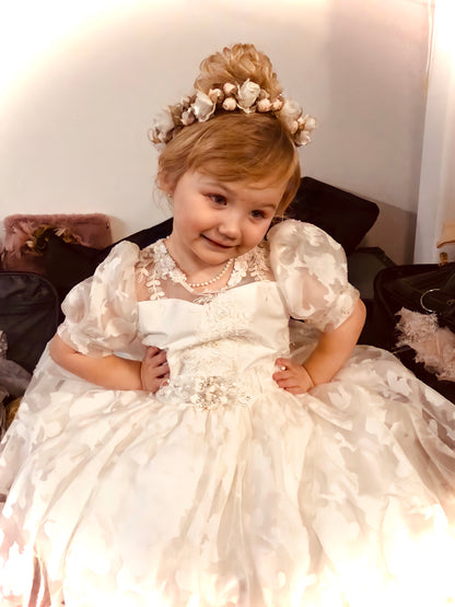 Christening Dress Silk -Faith