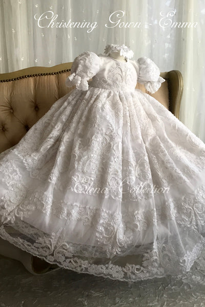 Emma  - Heirloom Christening Gown