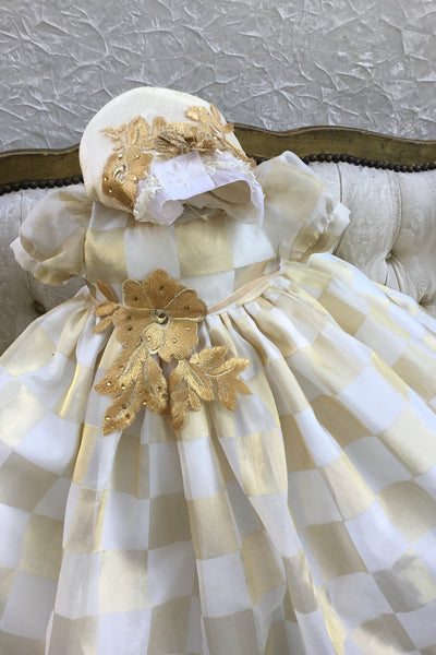 Golden  - Heirloom Christening Gown