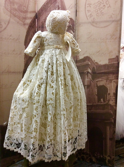 Christening Gown Lace - Isabel