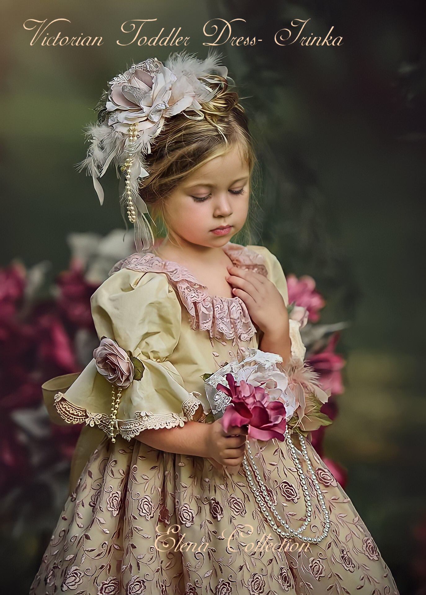 Victorian Flower Girl