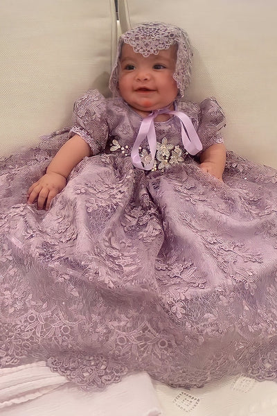 Violet  - Heirloom Christening Gown