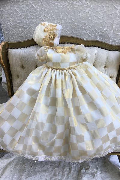 Golden  - Heirloom Christening Gown