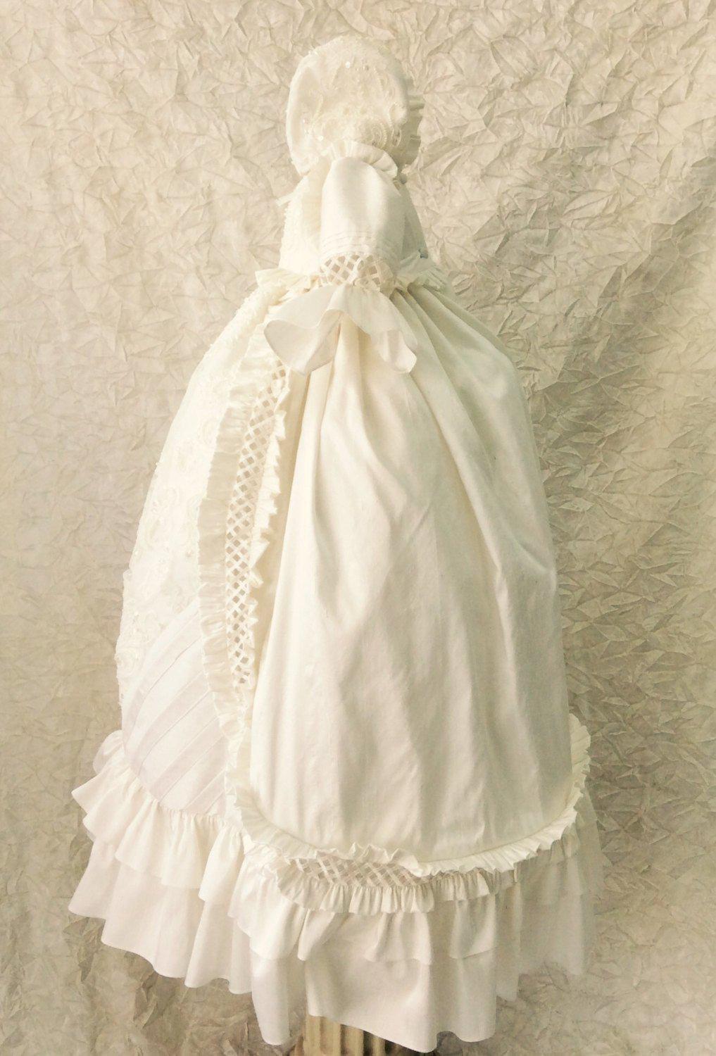 Heirloom Silk Baptism Gown unisex - Renato
