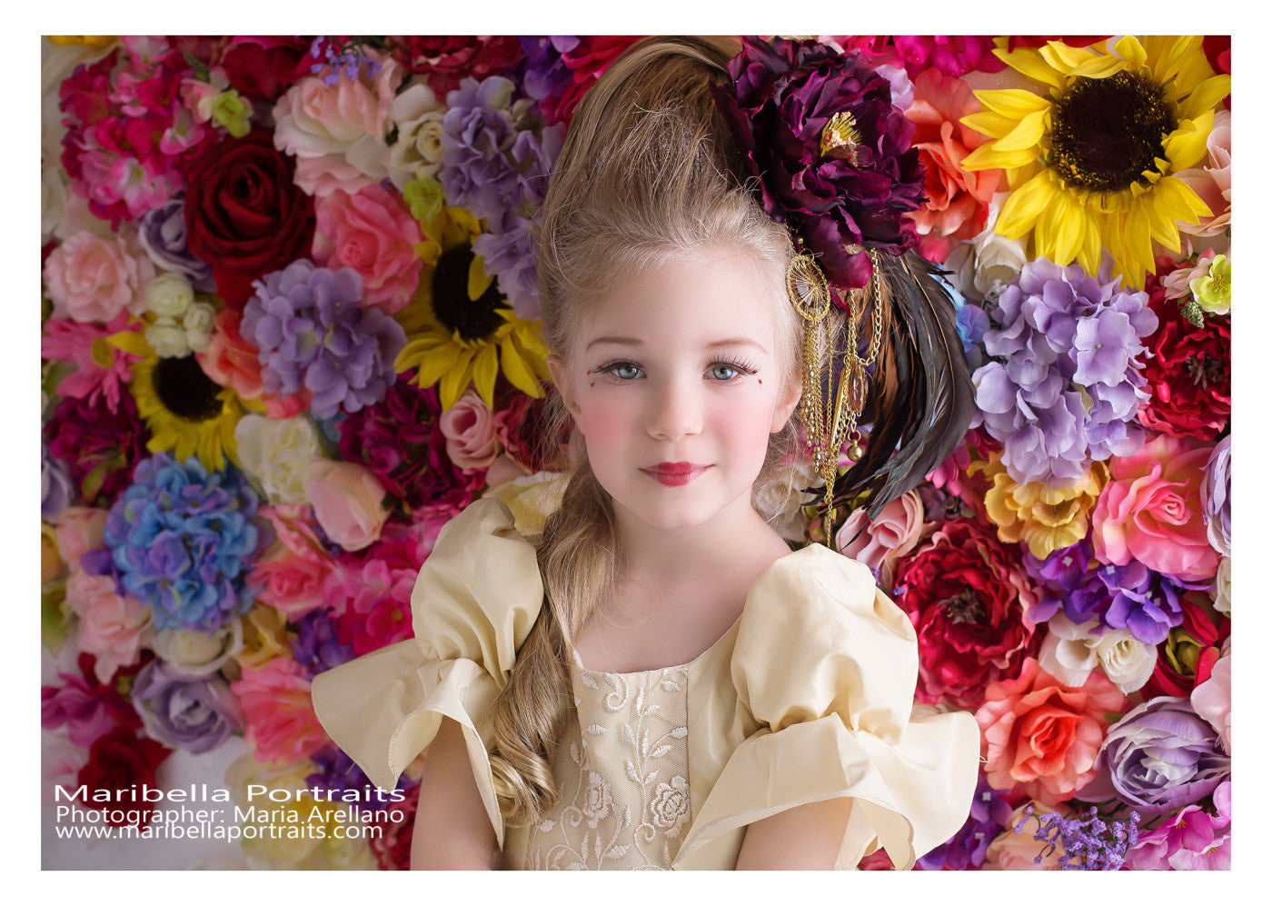 Victorian flower girl dress-Photoprop-Antonia - ElenaCollection
 - 2