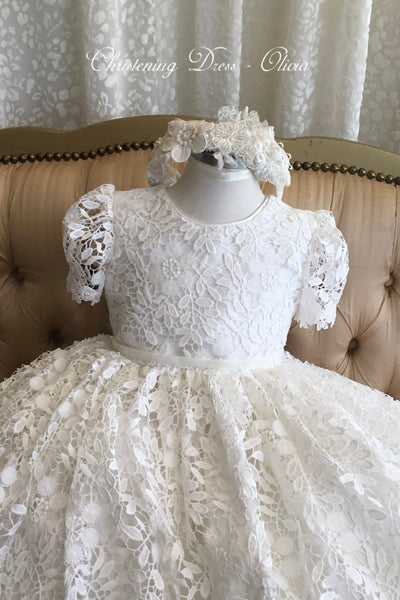 Olivia  - Heirloom Christening Gown