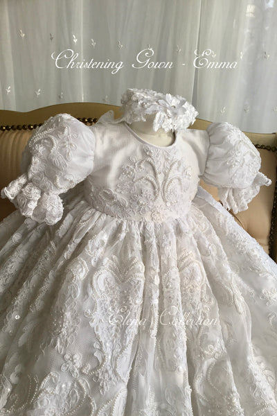 Emma  - Heirloom Christening Gown
