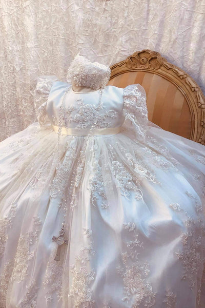 Penelope Gown  - Heirloom Christening Gown